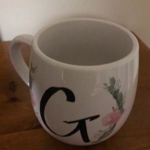 Coffee Mug Cup Letter Initial G Prima Design
